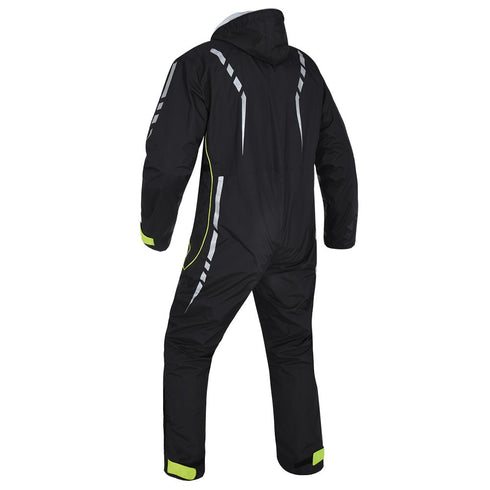 Oxford Stormseal Waterproof Over Suit - Black / Fluo
